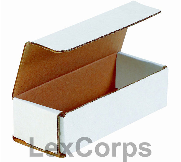 10x3x3 White Corrugated Mailers