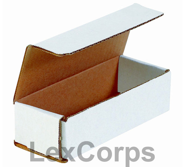 10x4x3 White Corrugated Mailers