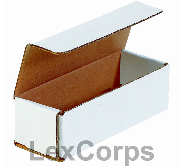 12x4x4 White Corrugated Mailers