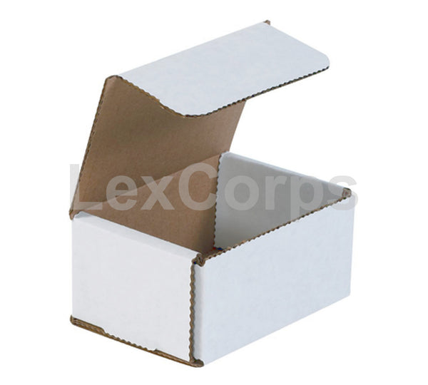 4x3x2 White Corrugated Mailers
