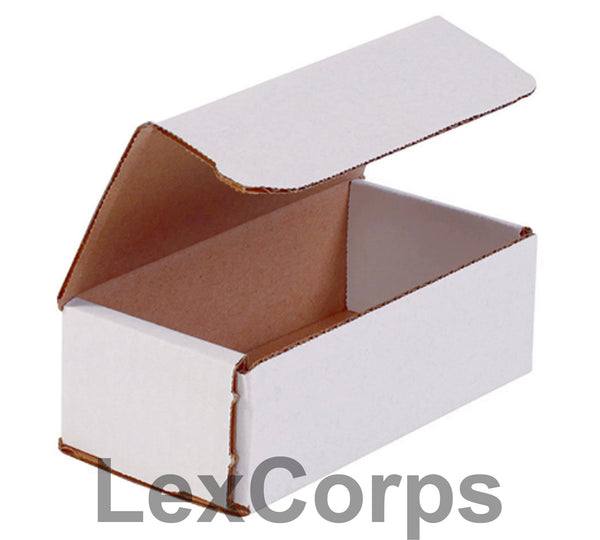 6x3x2 White Corrugated Mailers
