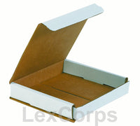 6x6x1 White Corrugated Mailers