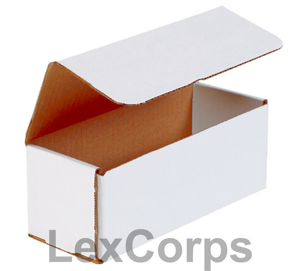 8x3x3 White Corrugated Mailers